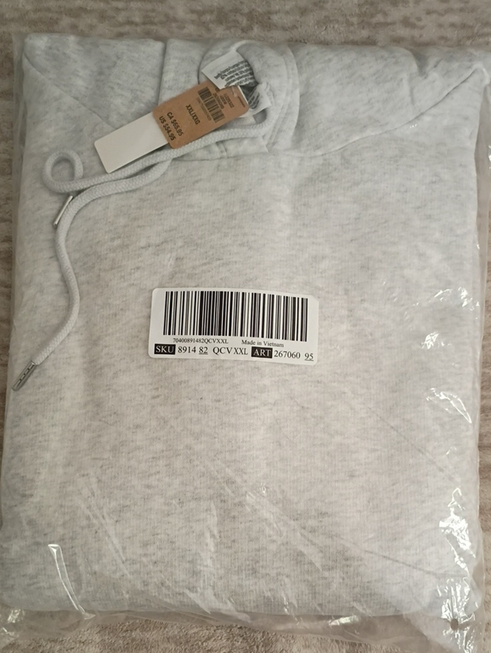 Victoria's Secret PINK Light Heather Gray Hoodie